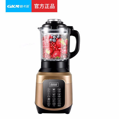 GKN格卡诺 破壁机料理机加热家用全自动多功能搅拌机 豆浆机婴儿辅食料理机 金色款厂家直供小家电