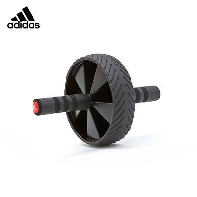 阿迪达斯（adidas）单轮滚轮 健腹轮静音腹肌轮健腹器健身器材男女家用 ADAC-11404【包邮，北京上海不包邮，偏远地区不发货】