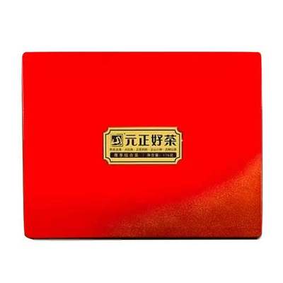 元正好茶 高端唐宋元明清组合装茶叶 B礼盒176克红色款【包邮；除了东三和西六省不发货】