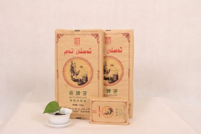 【茯砖茶】白沙溪老牌子特制茯砖茶1500g/块