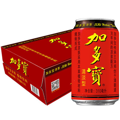 加多宝 植物凉茶饮品整箱罐装加多宝凉茶
